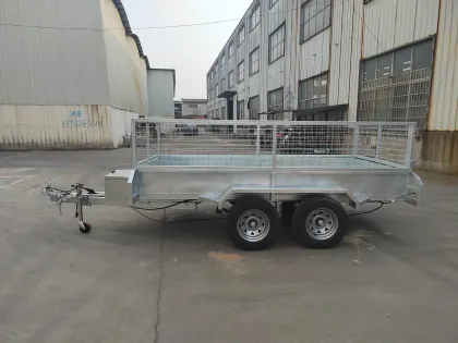 Farm Agricultural Cage Cargo Trailers for Trucks and Tractor Box Trailers