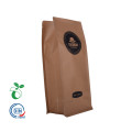 Eco Biodegradable Ziplock Bags Coffee Packaging With Valve