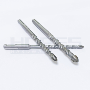 SDS Plus Carbide Drill Bits for Glass, Tile & Porcelain - 6mm, 8mm, 10mm, 12mm