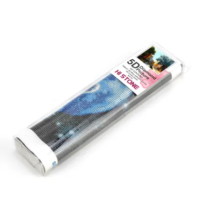 Factory Direct Diamond Painting Art: Colorful Town Landscape for Home Decoration