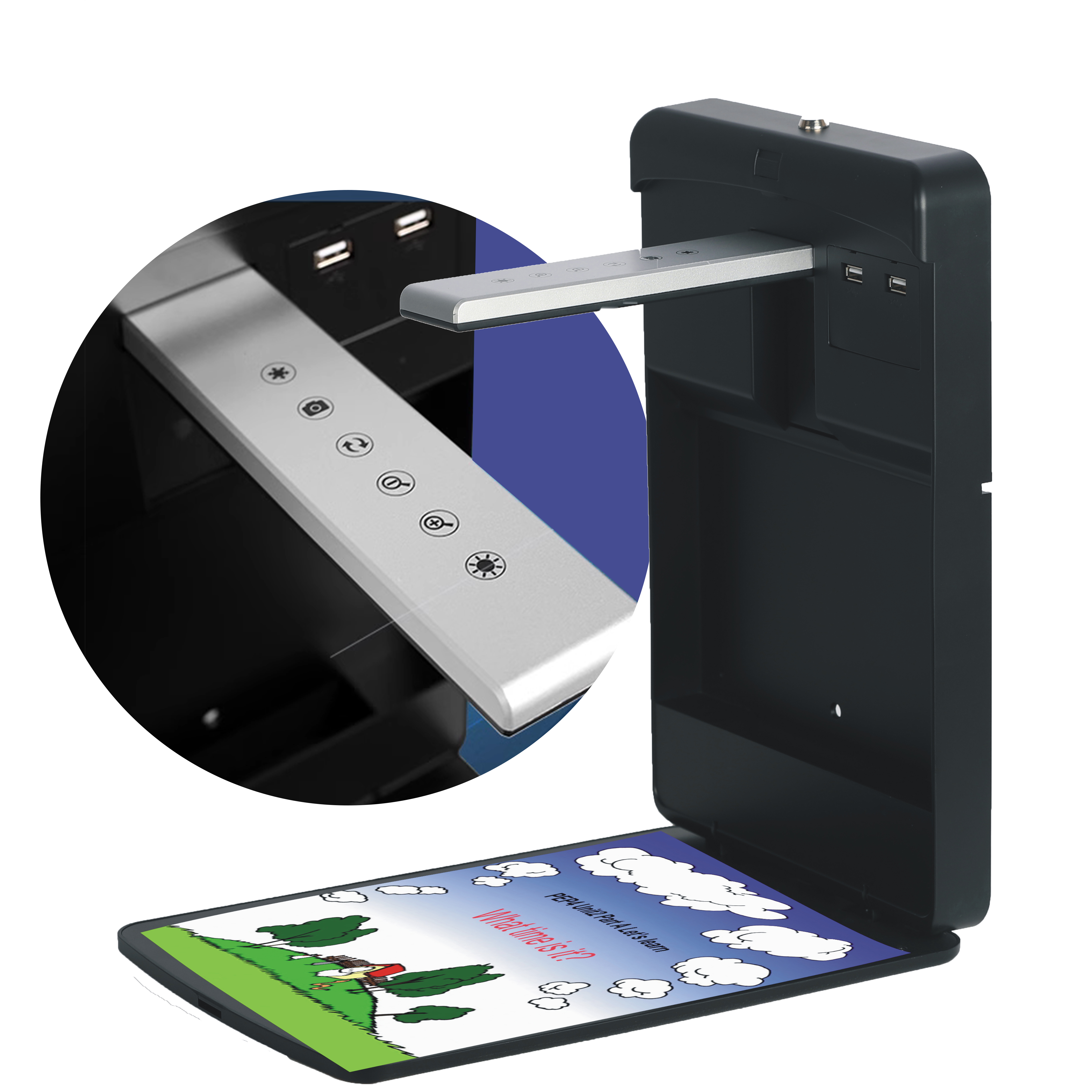 High resolution multi-function book document scanner