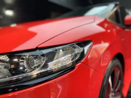 Ferrari Red PET High Gloss Car Vinyl