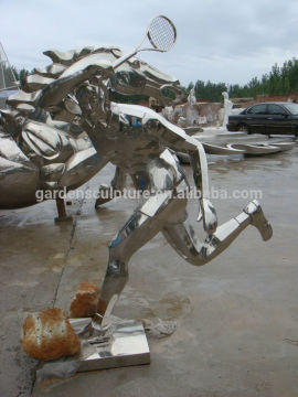 China statue stainless steel abstract sculptures