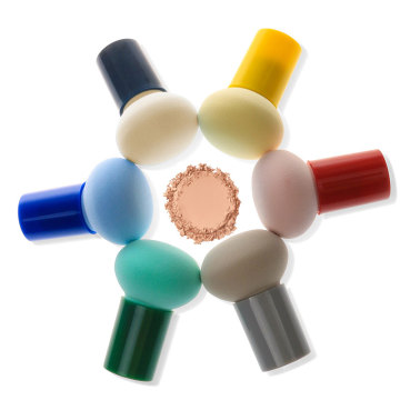 Round Head Mushroom Foundation Makeup Sponge Blender for Beauty Puff