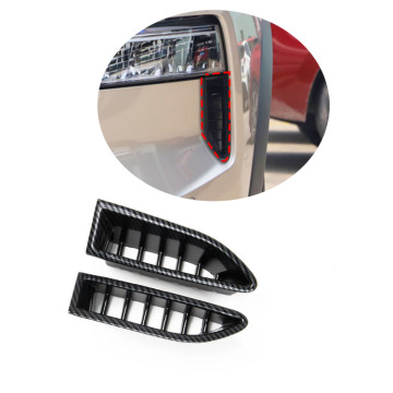 Accessories Parts Body Kit Front Fog Light Trim Lamp Cover Eyebrow for Nissan X-Trail Rogue 2021 2022