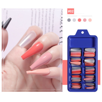Kids Fake Nails Designs with Glue