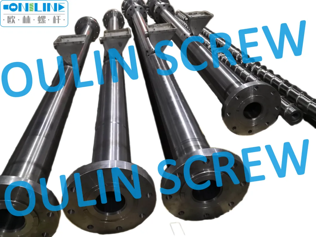 European Design 180mm Bimetallic Screw and Barrel for Agricultural Film Recycling