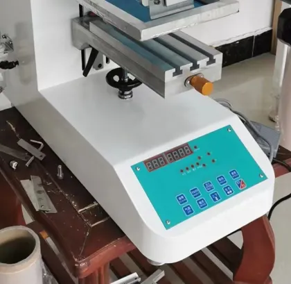 Small Automatic Diagonal Screen Printing Machine for Label Printing