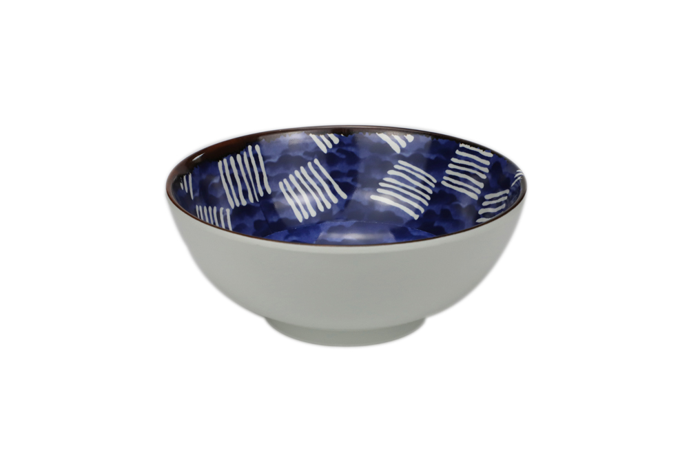 7.2 '' Impressão de estilo japonês Melamine Rice Bowl