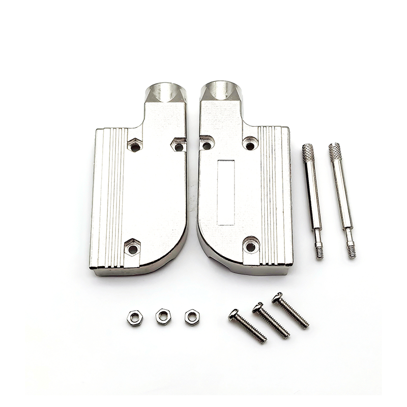 Paquete único de conector de shell de aleación de zinc D-sub
