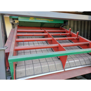 Professionelle industrielle elektromagnetische Sandentwässerung Hochfrequenzvibrationsbildschirm