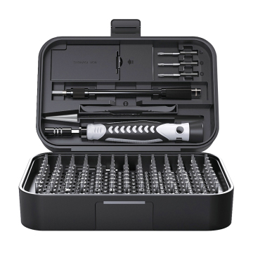 Manufacturer Professional Adjustable Magnetic Bits 130-in-1 Screwdriver Bit Set in Box
