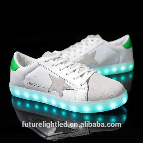 men and women light up flashing shoes led light running fancy shoes