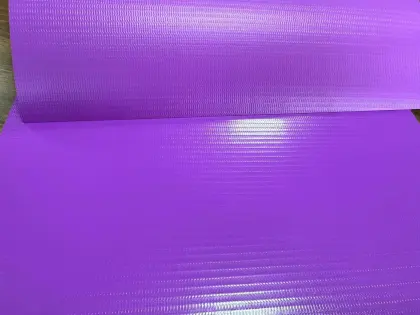500gsm Purple Waterproof PVC Laminated Tarpaulin