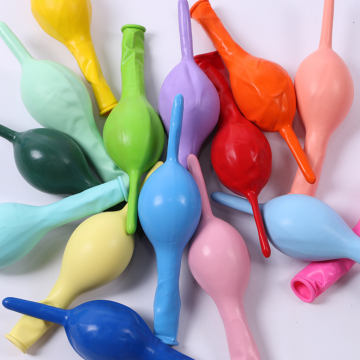 100pcs Link O Balloon Latex Tail Balloon