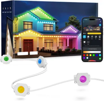 24V Waterproof Outdoor LED RGBIC Pixel Strip Light