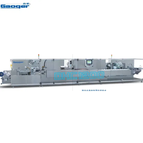 High Quality Automatic Vials Blister Packing Cartoning Line