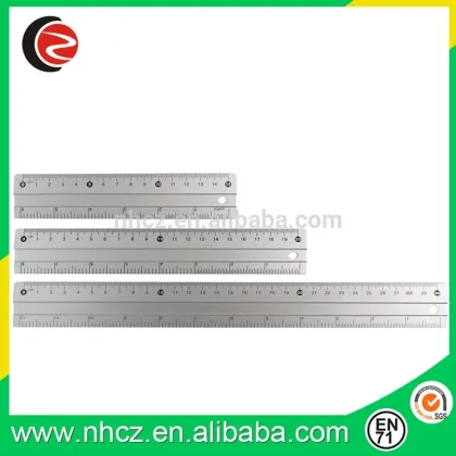 High precision stainless steel ruler office stationery