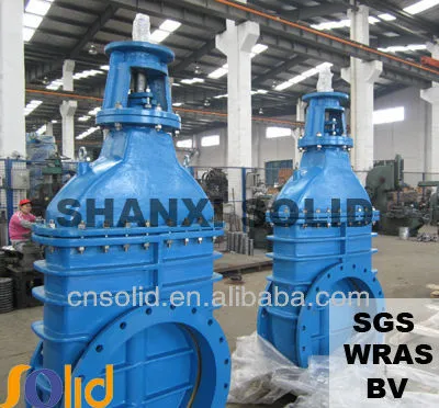 BS5163 ductile iron big size gate valve
