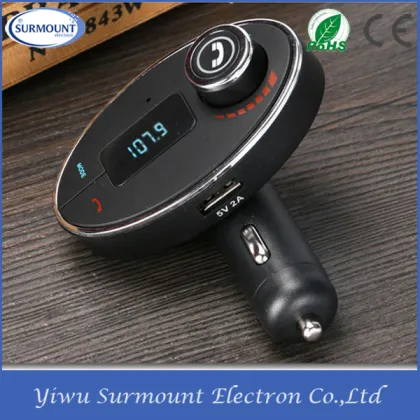 Wireless bluetooth handsfree car kit car mp3 player with bluetooth