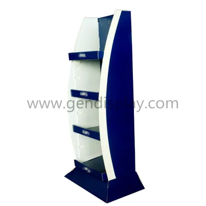 Custom Cardboard Nivea Cosmetic Display Stand Shelf (GEN-FD174)
