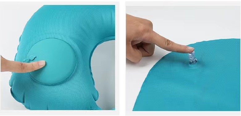 Inflatable Neck Pillow Airplane