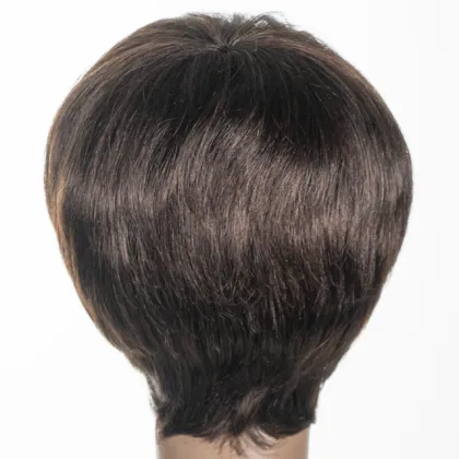 Lan-Daisy Hair Front Natural Cuticle Aligned Machine Made Malaysian Hair Bob Wig Short Curl  Virgin  Hair for Wholesale