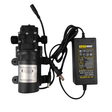 ปั๊มไดอะแฟรมไมโครพร้อมอะแดปเตอร์ AC/DC และระบบระบายความร้อนด้วยน้ำ 12V