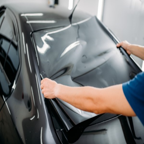 Black Smart Film For Car Window Switchable Tint