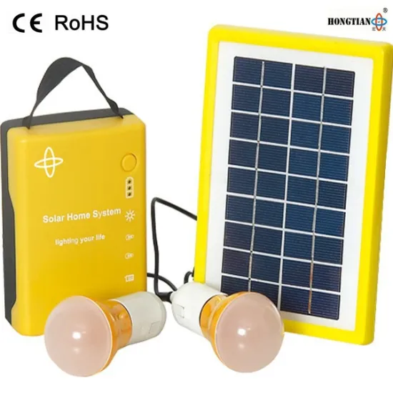portable 3w solar system led solar home light with mobile charger