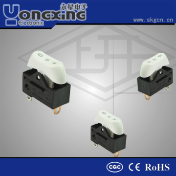 5A /10A 250V AC T105 SPTT Rocker switch / on off rocker switch