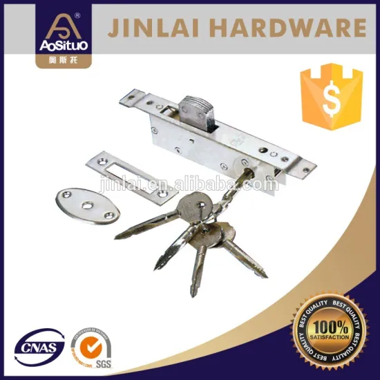 New style zinc alloy window door lock flush bolt for sliding window and door