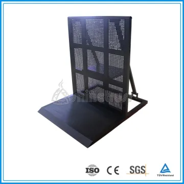 China Manufacturer concert crowd control aluminum road temporary barricades