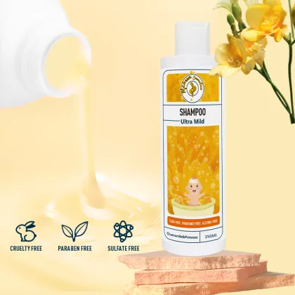 Sulfate Free Body Wash, Baby Shampoo, and Anti-Dandruff Shower Gel for Glowing Skin