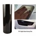 Black TPH Headlight Tint Film