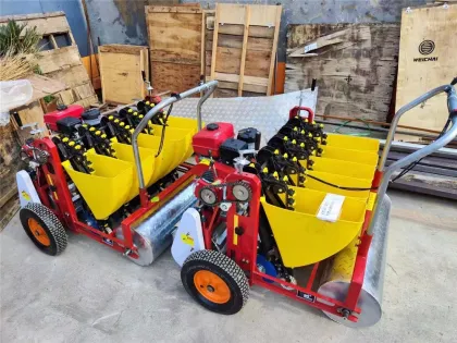 Gasoline Tractor Seeder for Garlic Planting in Agriculture