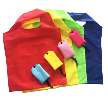 Customizable 190T Reusable Polyester Shopping Bags with Foldable Design: Factory Direct Pricing