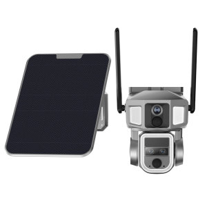 Y7 Dual Lens Battery Powred Solar Camera