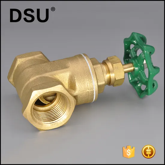 PN 16 green or red handwheel Stem gate valve brass gate valve