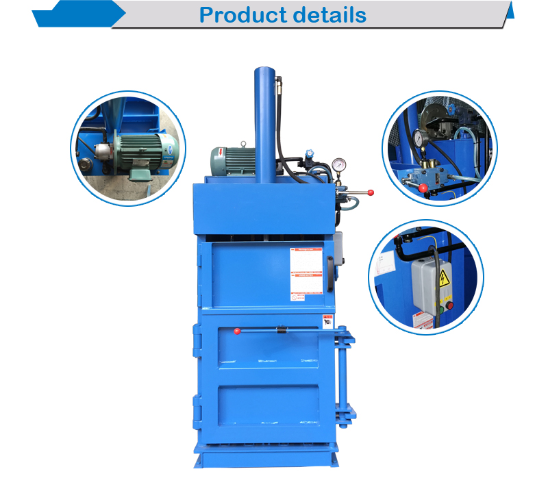 Waste paper baler machine for factory sell China Manufacturers