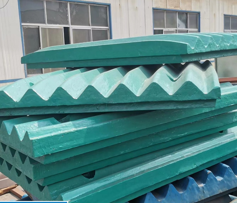 Manganese Fixed Steel Jaw Plate of Jaw Crusher