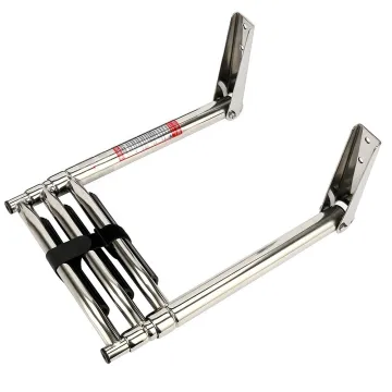 3-Step Telescoping Stainless Steel Boat Swim Ladder