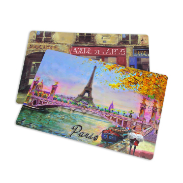 Customizable PVC Printed Plastic Table Placemats for Dining Tables - Factory Direct Wholesale Pricing