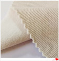 Tessuto in maglia di cotone tessuto a costini personalizzati in tessuto maglione maglione maglione