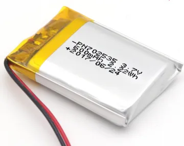 3.7v 600mAh Polymer Battery For Mini Speakers (LP2X3T7)