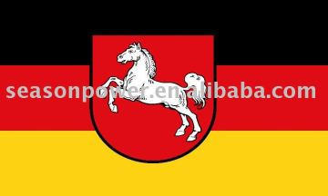 New 3x5 Niedersachsen German state polyester flags