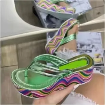 2024 Summer Thick-Soled Flip-Flops Wholesale