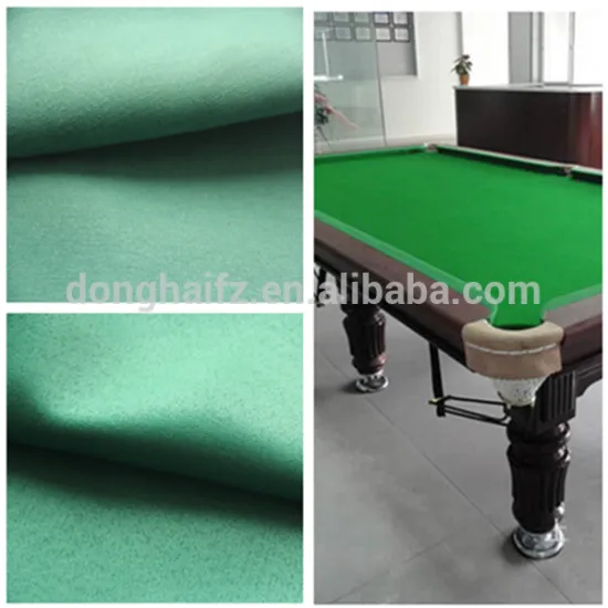 100% polyester billiard table fabric