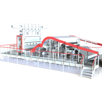 YINGYANG High Speed High Capacity Spunlace Carding Machine