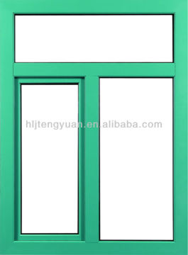 residential building wood aluminium window
